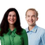 Janet Salzman, vice-présidente du PVL Valais, et Philippe Jansen, président.
